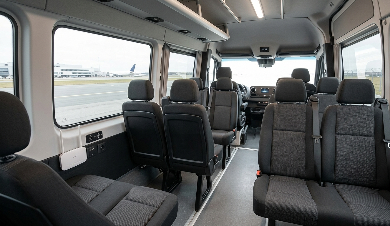Scheduled shuttle service 2 - Group transport from Stansted